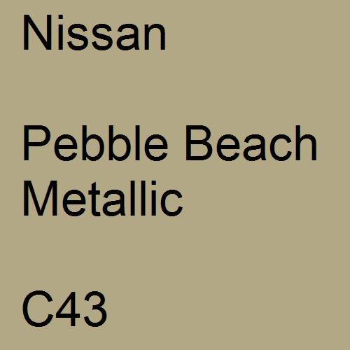 Nissan, Pebble Beach Metallic, C43.